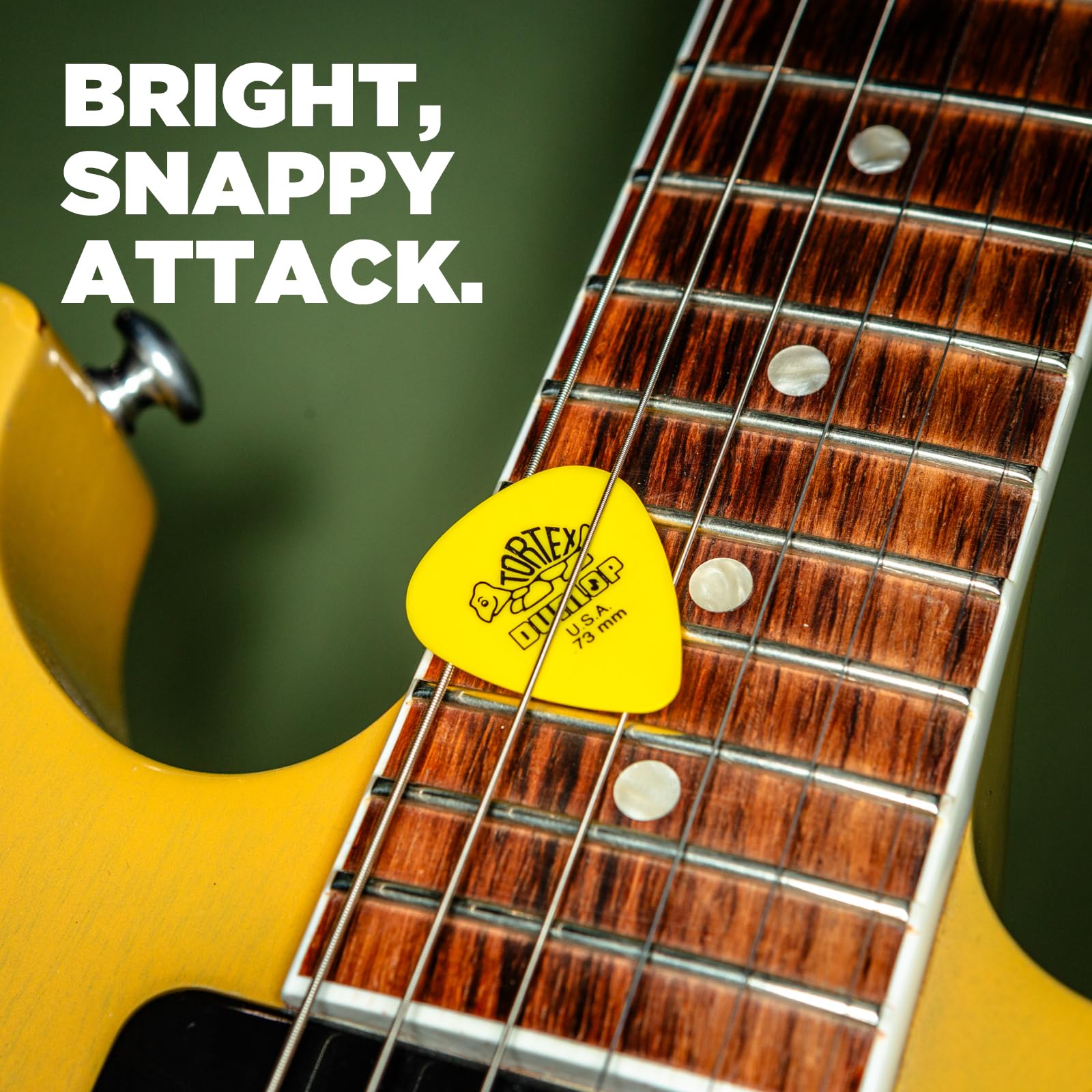 Dunlop Tortex Standard .50mm Red Guitar Picks, 36 Pack